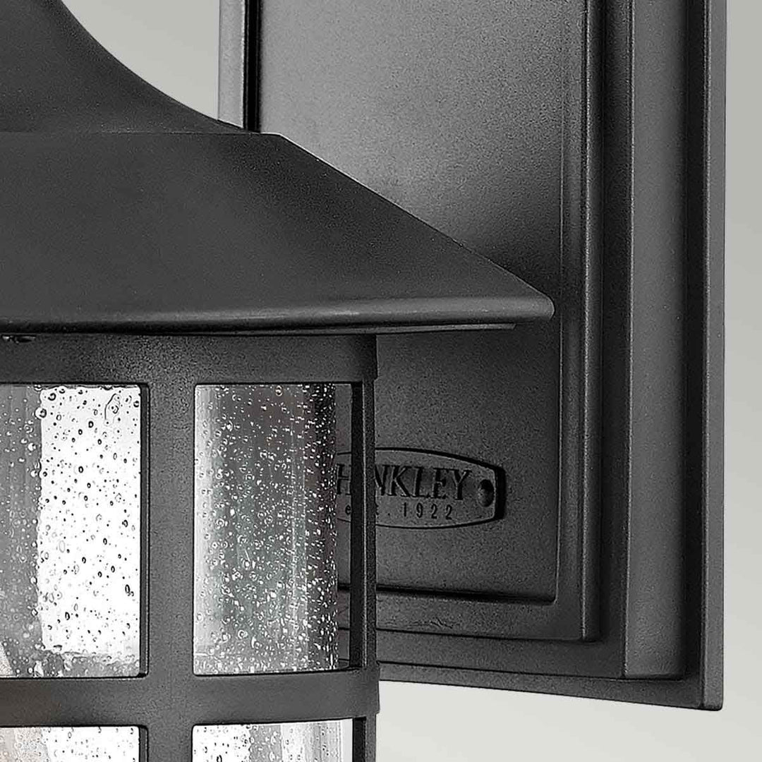 Norlys Freeport 1lt Large Wall Lantern  HK-FREEPORT2-L-TBK Textured Black