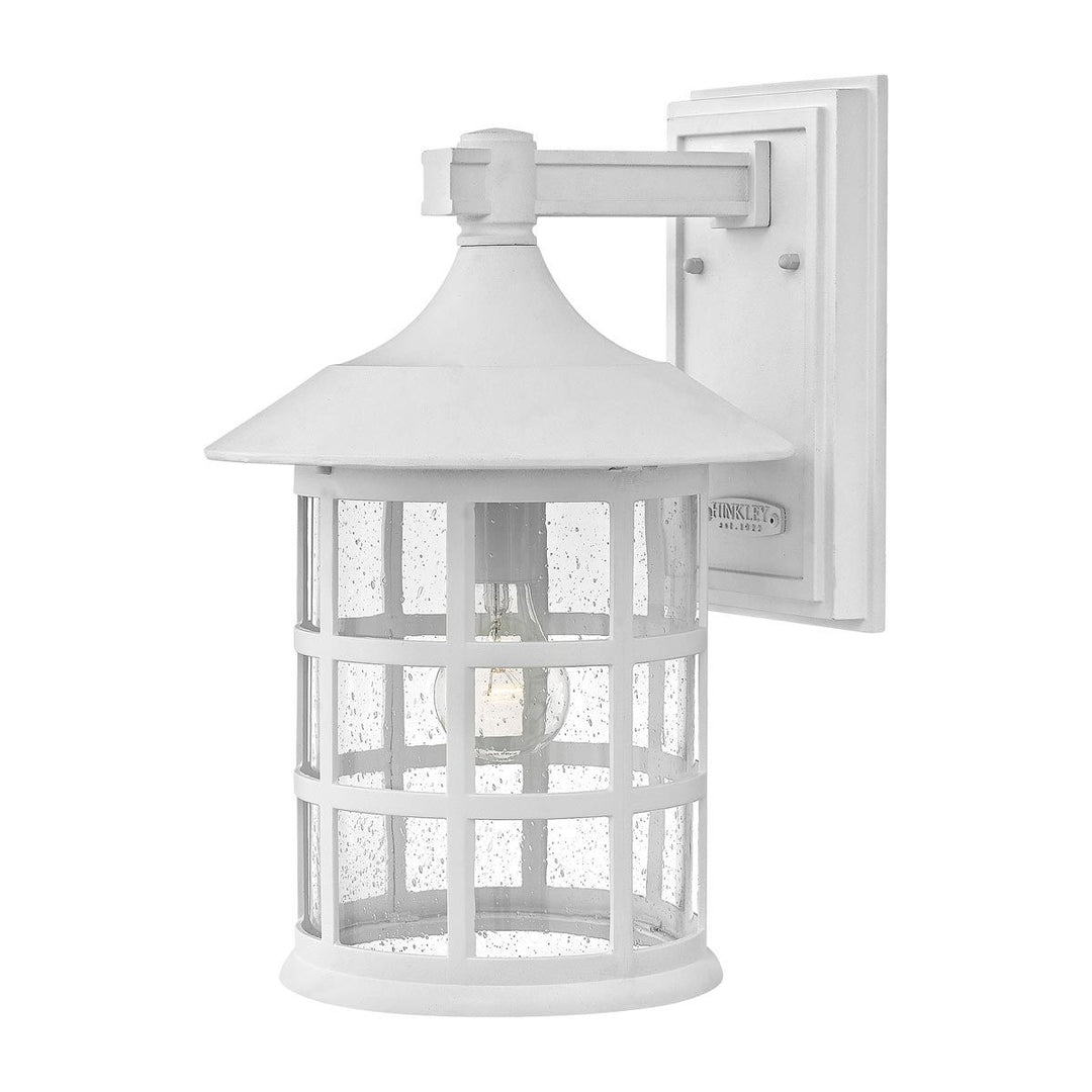 Norlys Freeport 1lt Large Wall Lantern  HK-FREEPORT2-L-TWH Textured White