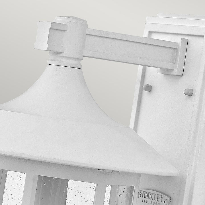 Norlys Freeport 1lt Large Wall Lantern  HK-FREEPORT2-L-TWH Textured White