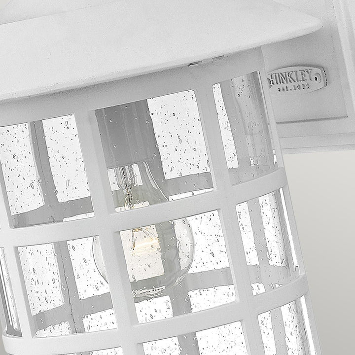 Norlys Freeport 1lt Large Wall Lantern  HK-FREEPORT2-L-TWH Textured White