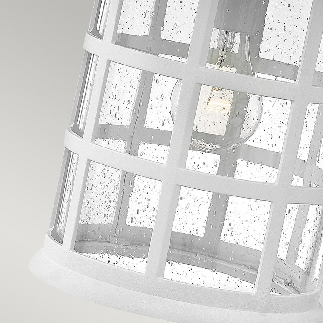 Norlys Freeport 1lt Large Wall Lantern  HK-FREEPORT2-L-TWH Textured White