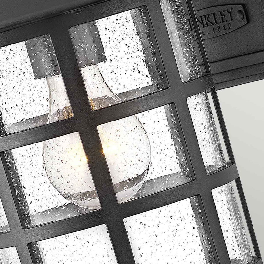 Norlys Freeport 1lt Medium Wall Lantern  HK-FREEPORT2-M-TBK Textured Black