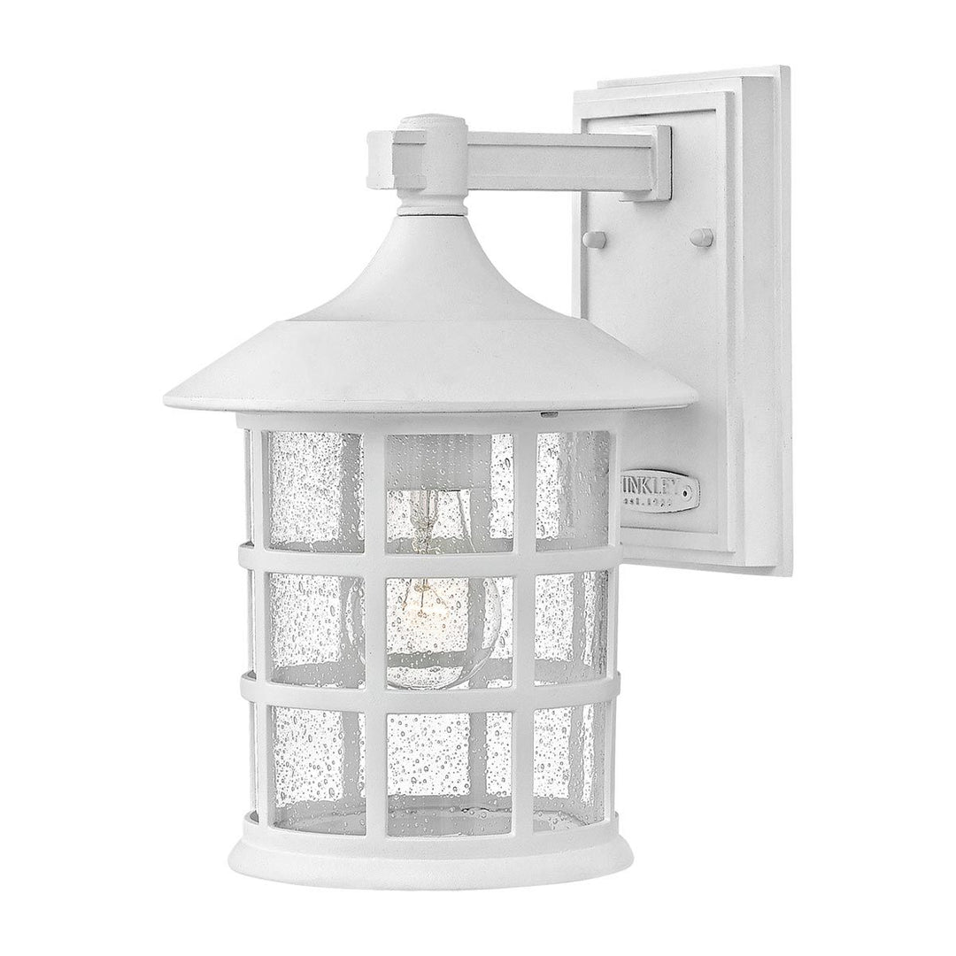 Norlys Freeport 1lt Medium Wall Lantern  HK-FREEPORT2-M-TWH Textured White