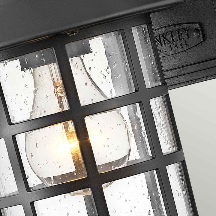 Norlys Freeport 1lt Small Wall Lantern  HK-FREEPORT2-S-TBK Textured Black