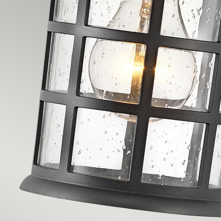 Norlys Freeport 1lt Small Wall Lantern  HK-FREEPORT2-S-TBK Textured Black