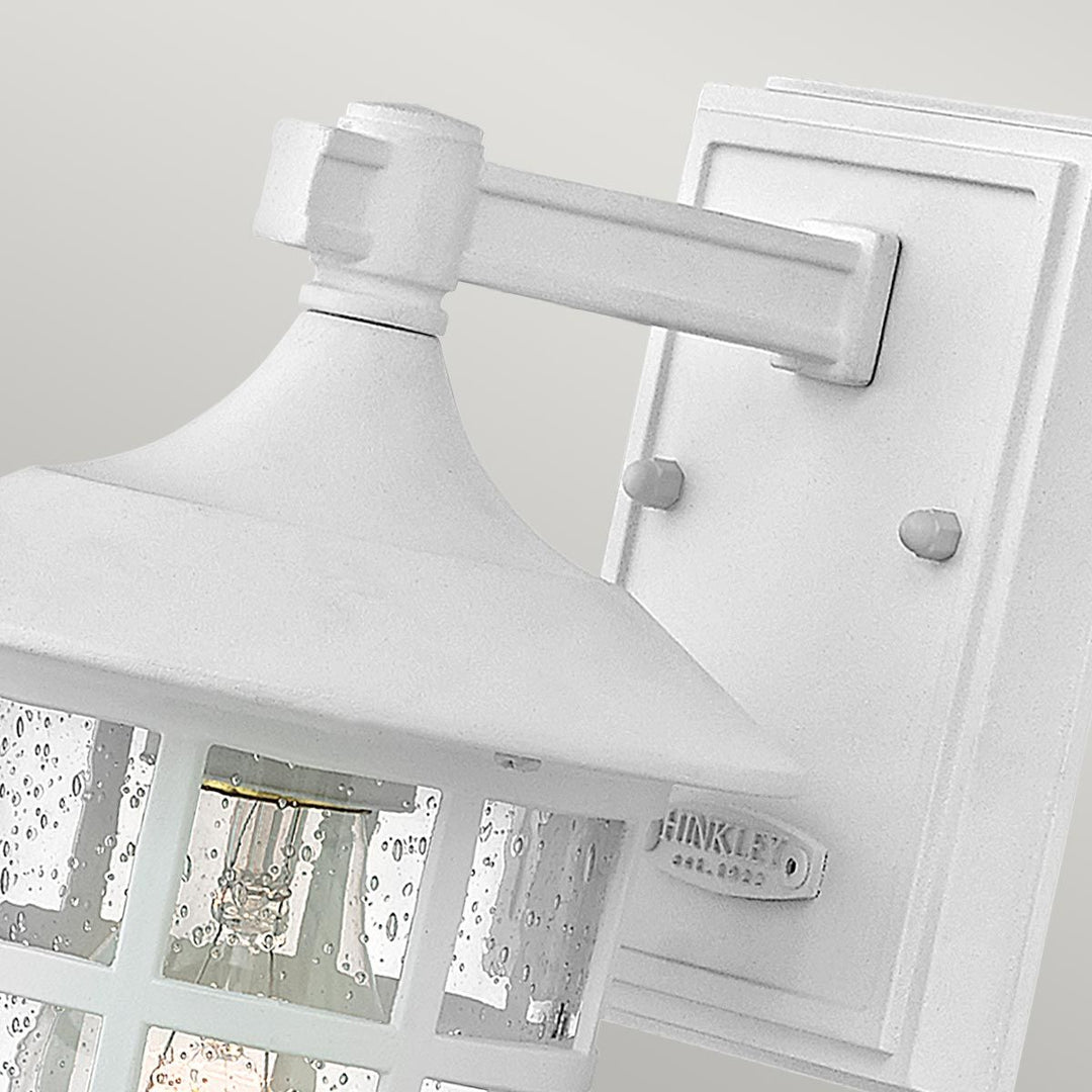 Norlys Freeport 1lt Small Wall Lantern  HK-FREEPORT2-S-TWH Textured White