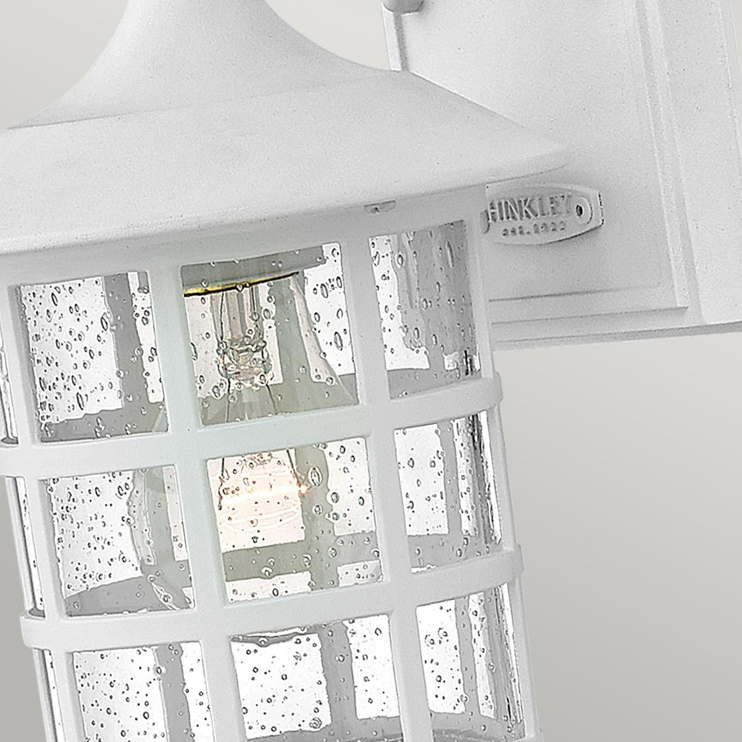 Norlys Freeport 1lt Small Wall Lantern  HK-FREEPORT2-S-TWH Textured White