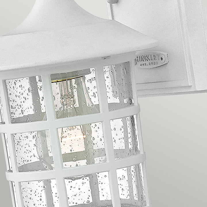 Norlys Freeport 1lt Small Wall Lantern  HK-FREEPORT2-S-TWH Textured White