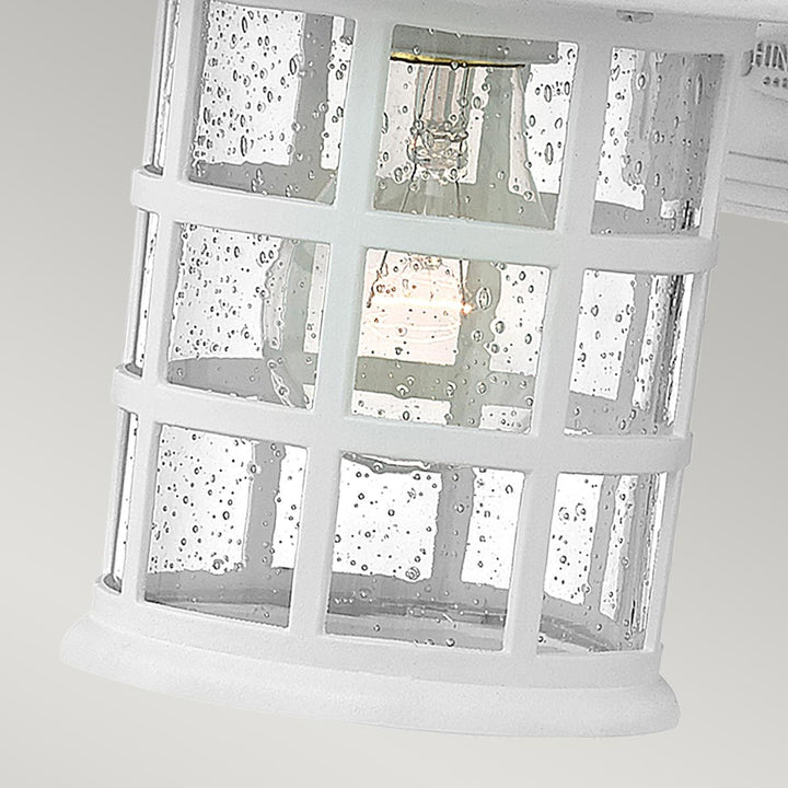 Norlys Freeport 1lt Small Wall Lantern  HK-FREEPORT2-S-TWH Textured White