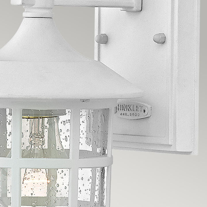 Norlys Freeport 1lt Small Wall Lantern  HK-FREEPORT2-S-TWH Textured White