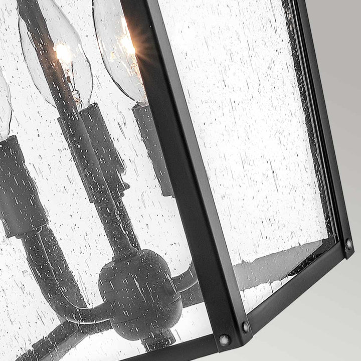 Norlys Huntersfield 3 Light Large Wall Lantern HK-HUNTERSFIELD2-L-BK Black