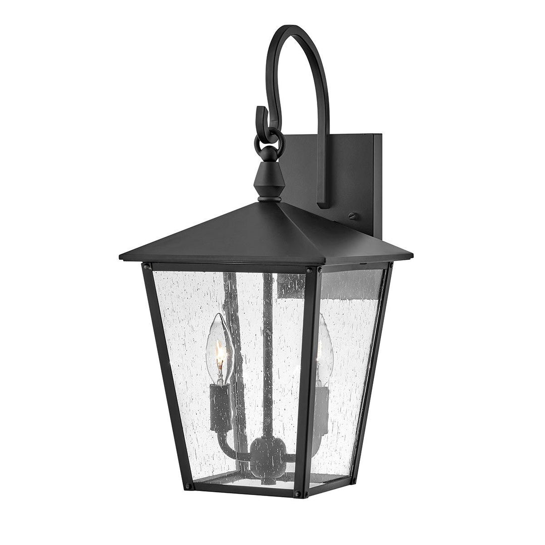 Norlys Huntersfield 2 Light Medium Wall Lantern HK-HUNTERSFIELD2-M-BK Black