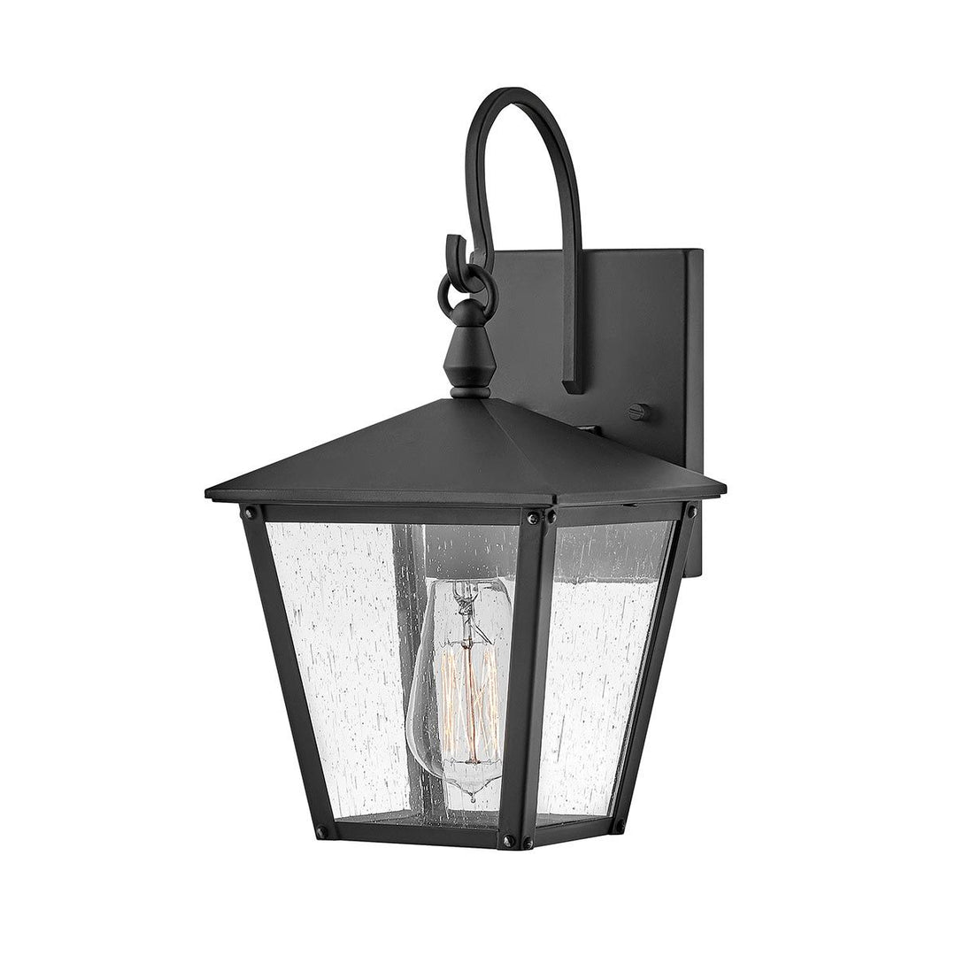Norlys Huntersfield 1 Light Small Wall Lantern HK-HUNTERSFIELD2-S-BK Black