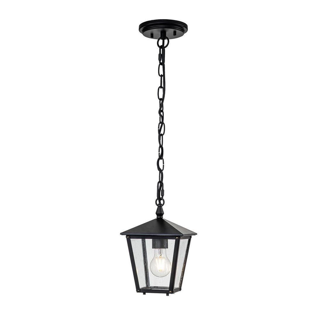 Norlys Huntersfield 1 Light Small Chain Lantern HK-HUNTERSFIELD8-S-BK Black