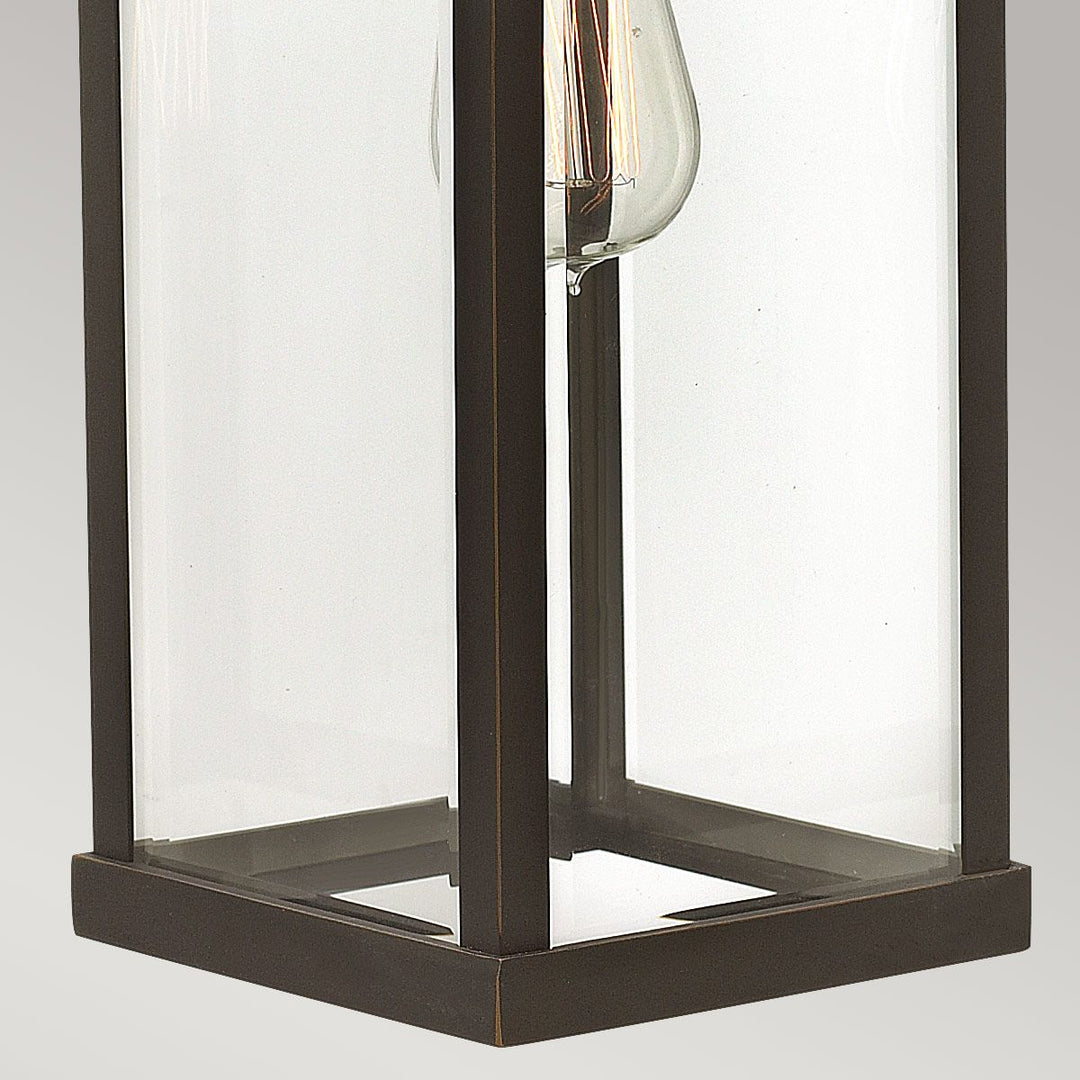 Norlys Manhattan 1 Light Large Wall Lantern HK-MANHATTAN2-L Oil Rubbed Bronze