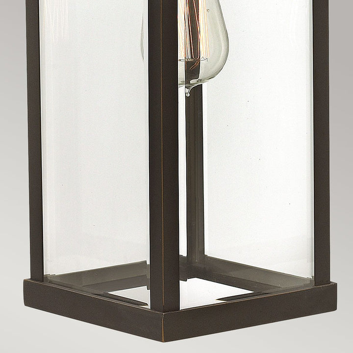 Norlys Manhattan 1 Light Large Wall Lantern HK-MANHATTAN2-L Oil Rubbed Bronze