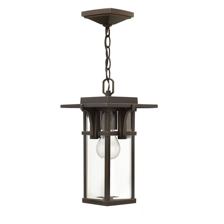 Norlys Manhattan 1 Light Chain Lantern HK-MANHATTAN8-S Oil Rubbed Bronze