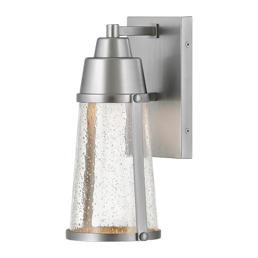 Norlys Miles 1 Light Wall Lantern HK-MILES-SI Painted Satin Nickel