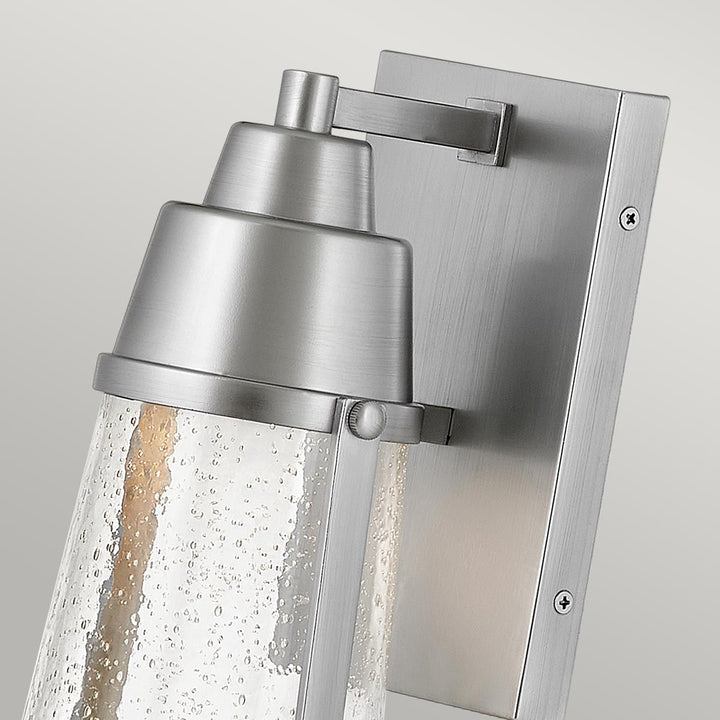 Norlys Miles 1 Light Wall Lantern HK-MILES-SI Painted Satin Nickel