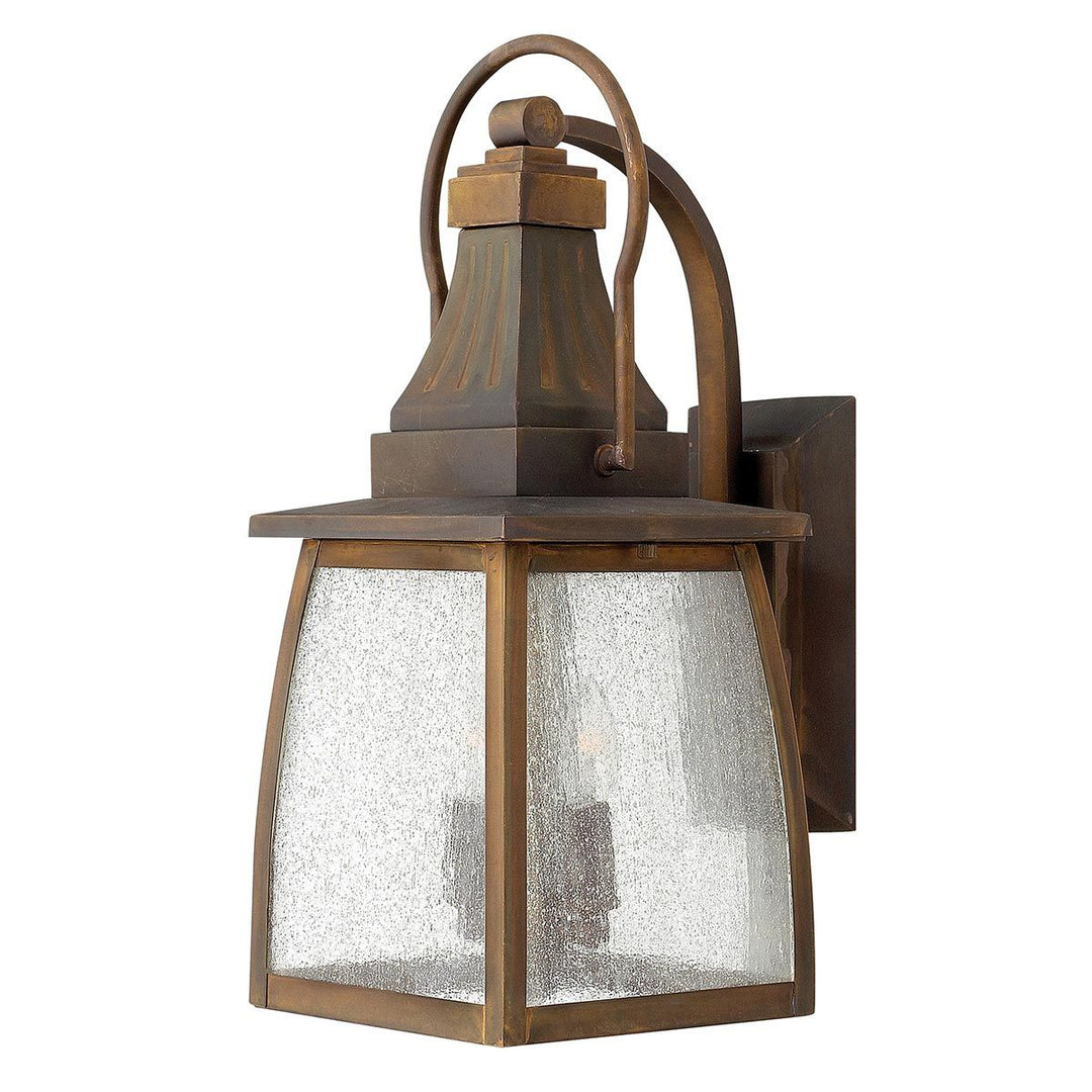Norlys Montauk 2 Light Small Wall Lantern HK-MONTAUK-M Sienna