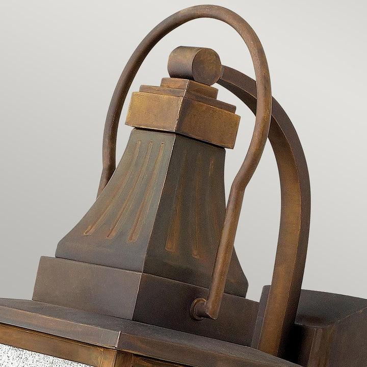 Norlys Montauk 2 Light Small Wall Lantern HK-MONTAUK-M Sienna