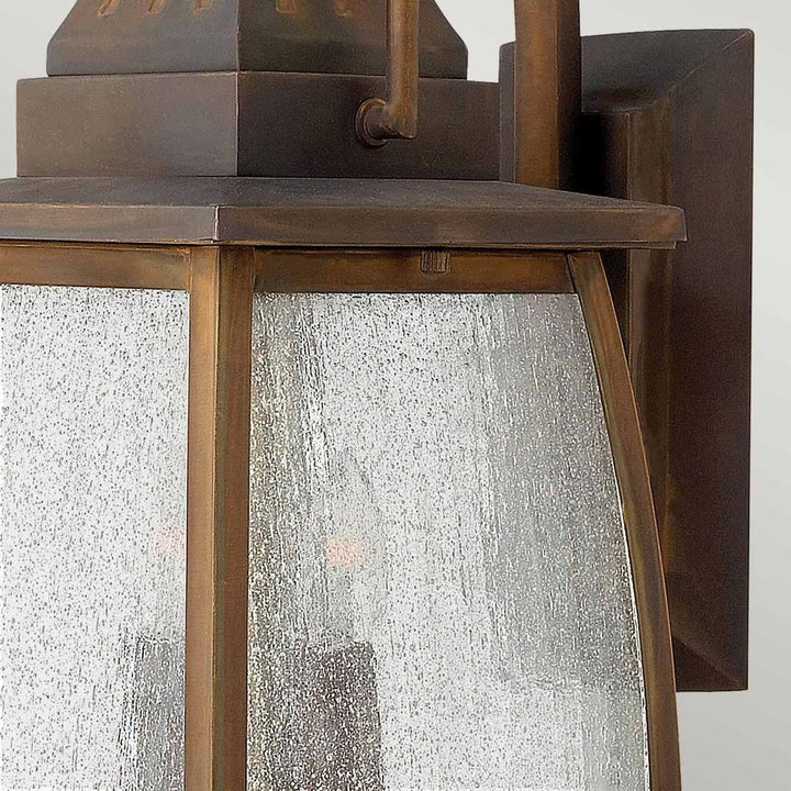 Norlys Montauk 2 Light Small Wall Lantern HK-MONTAUK-M Sienna