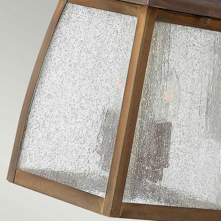 Norlys Montauk 2 Light Small Wall Lantern HK-MONTAUK-M Sienna