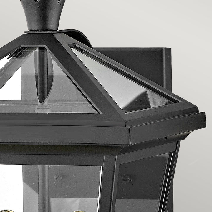 Norlys Palma 2lt Medium Wall Lantern HK-PALMA-M-BK Black