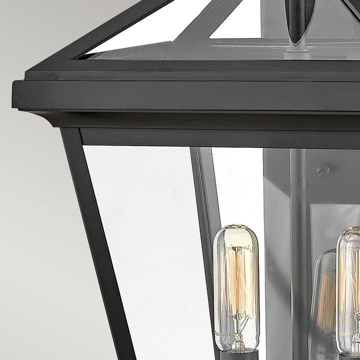 Norlys Palma 2lt Medium Wall Lantern HK-PALMA-M-BK Black