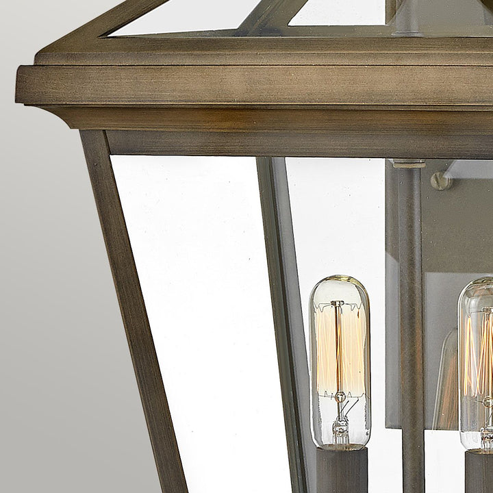 Norlys Palma 2lt Medium Wall Lantern HK-PALMA-M-BU Burnished Bronze