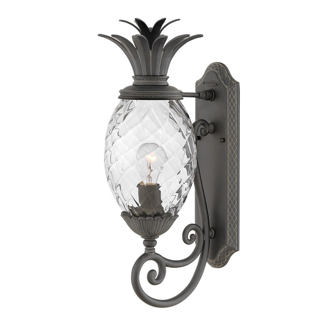 Norlys Plantation 1lt Medium Wall Lantern HK-PLANTATION-M-MB Museum Black