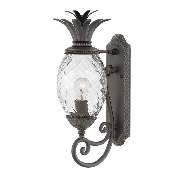 Norlys Plantation 1lt Medium Wall Lantern HK-PLANTATION-M-MB Museum Black