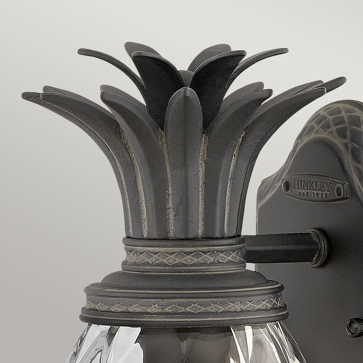 Norlys Plantation 1lt Small Wall Lantern HK-PLANTATION-S-MB Museum Black