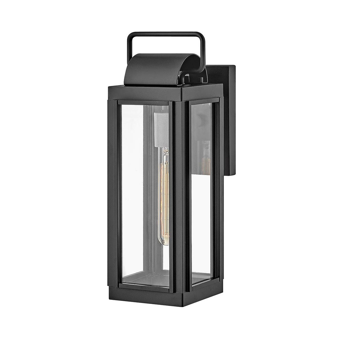 Norlys Sag Harbor 1 Light Small Wall Lantern HK-SAG-HARBOR-S-BK Black