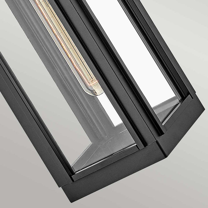 Norlys Sag Harbor 1 Light Small Wall Lantern HK-SAG-HARBOR-S-BK Black