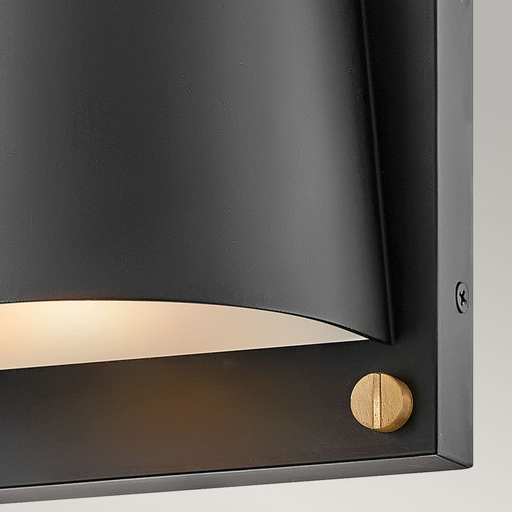 Norlys Scout 1lt Small Wall Light HK-SCOUT-BK Black