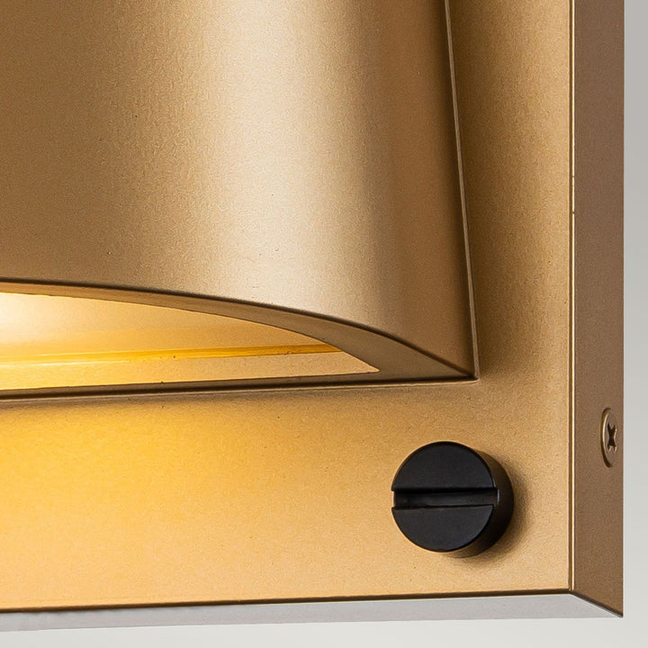 Norlys Scout 1lt Small Wall Light HK-SCOUT-PHB Painted Heritage Brass