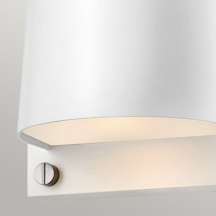 Norlys Scout 1lt Small Wall Light HK-SCOUT-WHT Satin White
