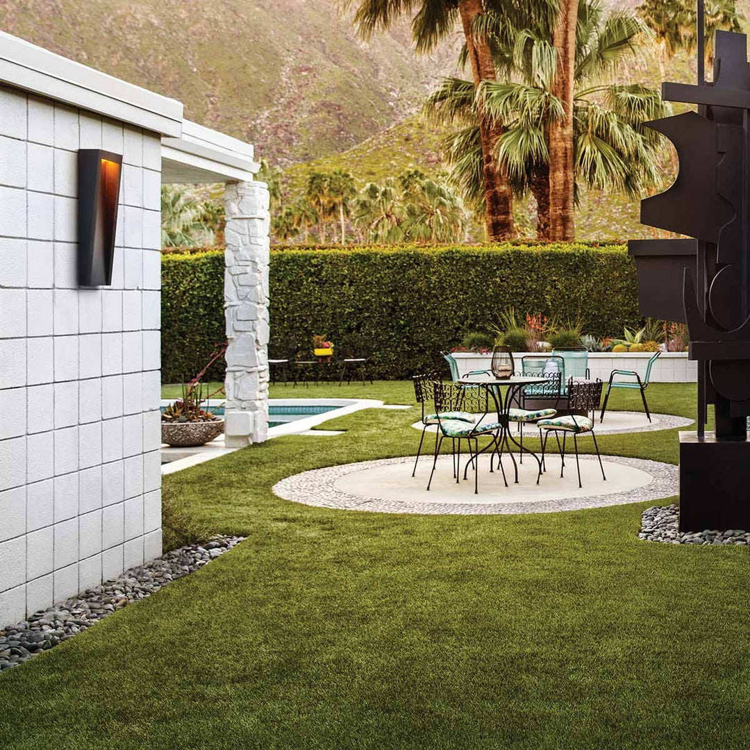 Norlys Taper LED Wall Lantern HK-TAPER-L-TBK Textured Black