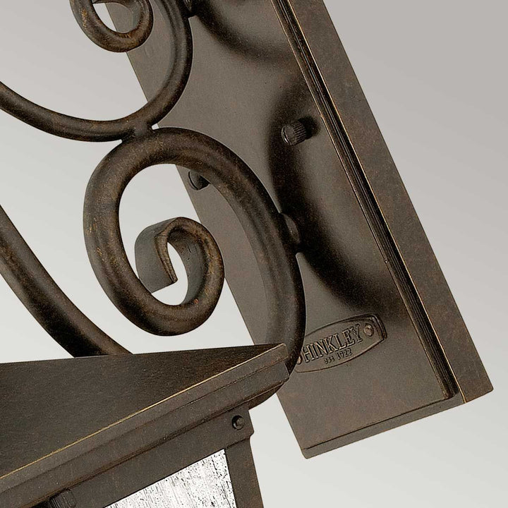 Norlys Trellis 3 Light Medium Wall Lantern HK-TRELLIS2-M Regency Bronze