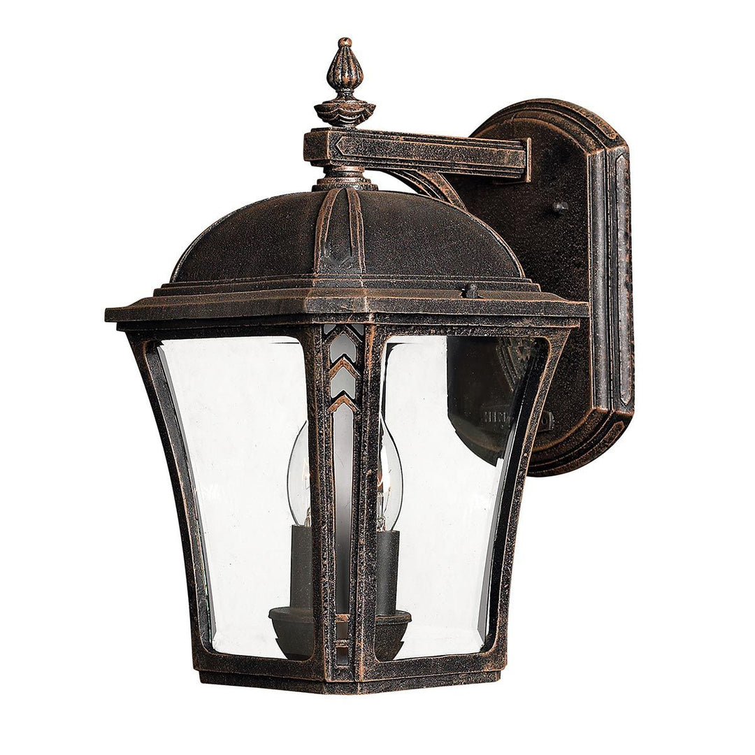 Norlys Wabash 2 Light Medium Wall Lantern HK-WABASH2-M Mocha