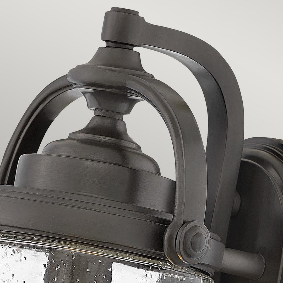 Norlys Willoughby 1 Light Wall Lantern HK-WILLOUGHBY-S-OZ Oil Rubbed Bronze
