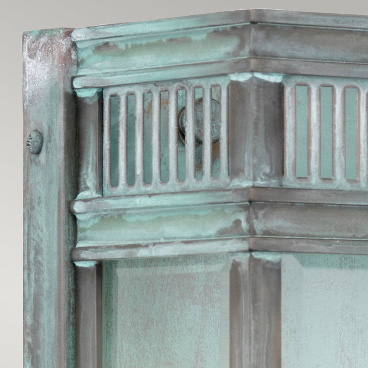 Norlys Holborn 2 Light Medium Half Lantern HL7-M-VDG Verdigris