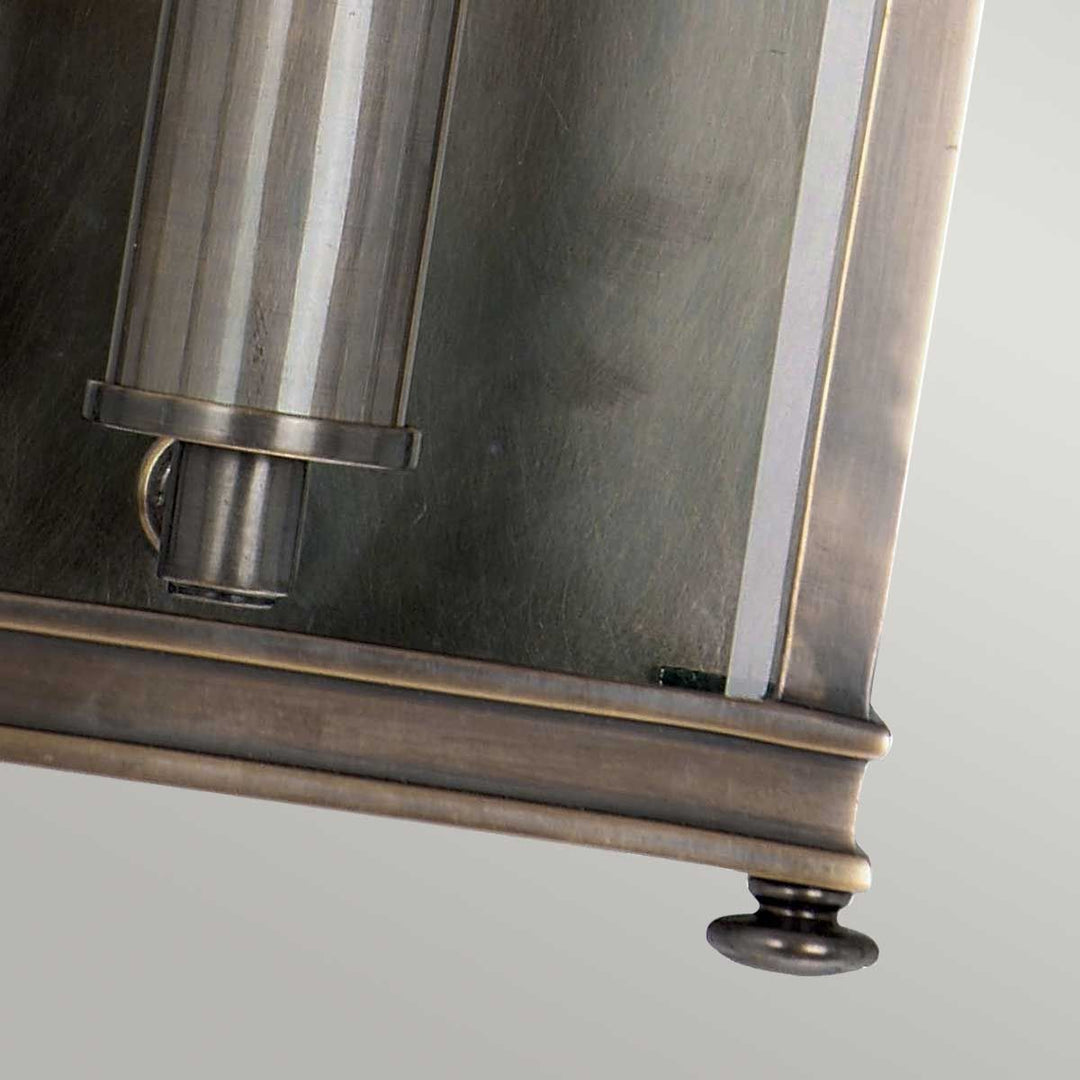 Norlys Holborn 1 Light Half Lantern Small HL7-S-DB Dark Bronze