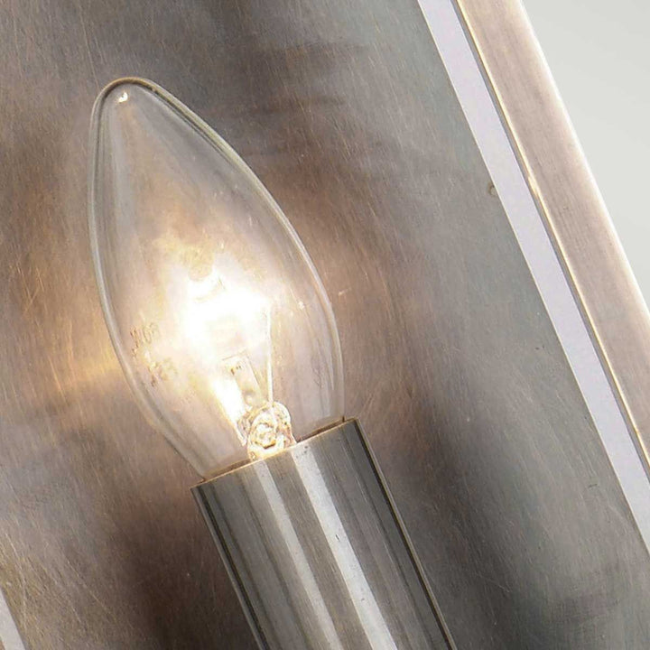 Norlys Holborn 1 Light Half Lantern Small HL7-S-DB Dark Bronze