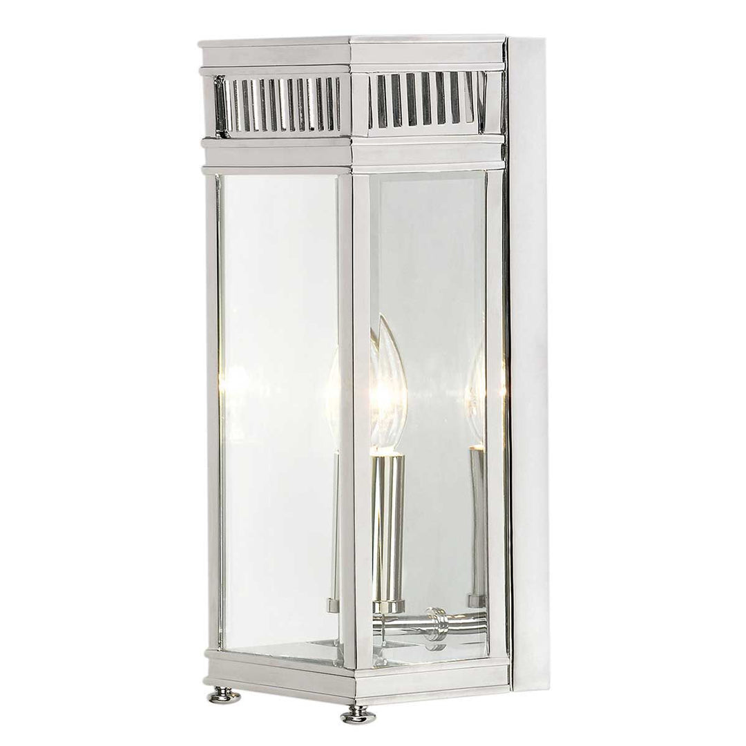 Norlys Holborn 1 Light Half Lantern Small HL7-S-PC Polished Chrome