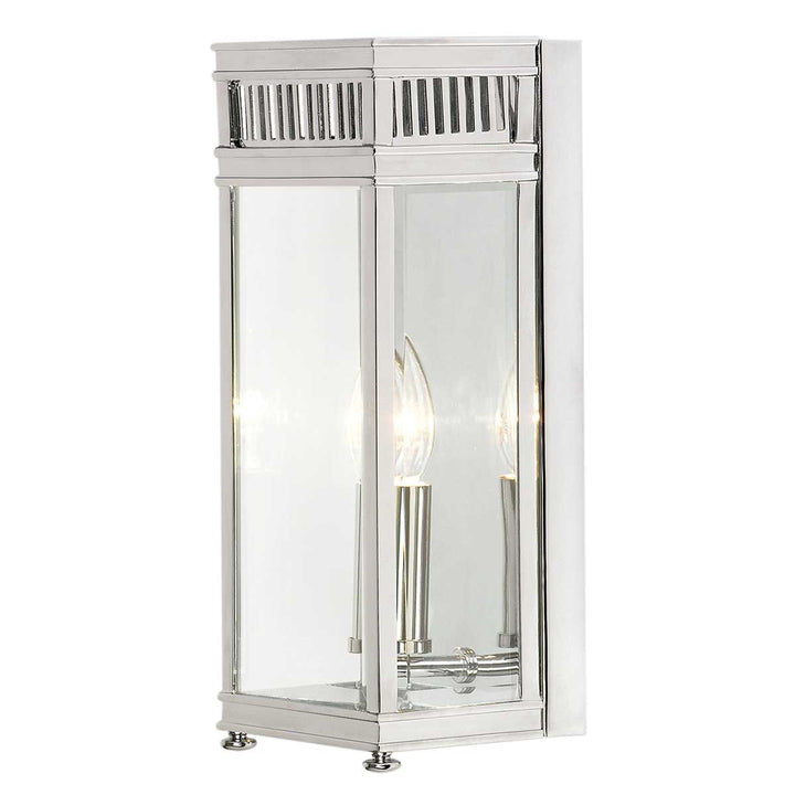 Norlys Holborn 1 Light Half Lantern Small HL7-S-PC Polished Chrome