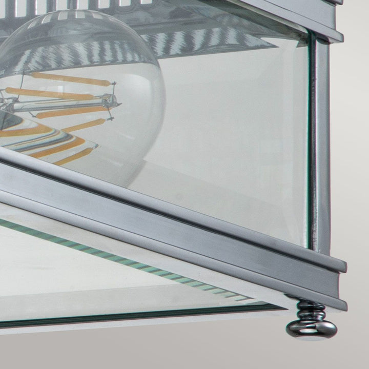 Norlys Holborn 2 Light Flush HOLBORN-F-PC Polished Chrome