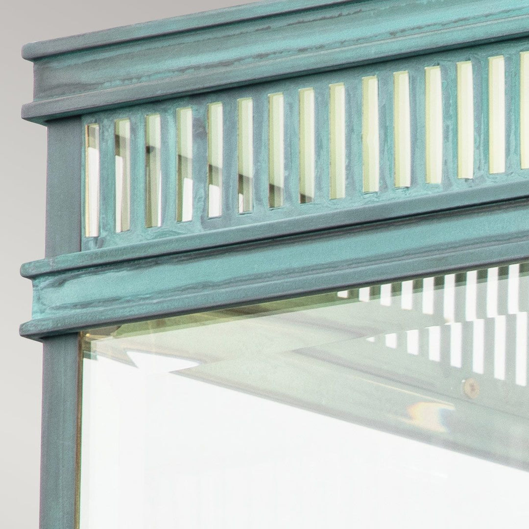 Norlys Holborn 2 Light Flush HOLBORN-F-VDG Verdigris