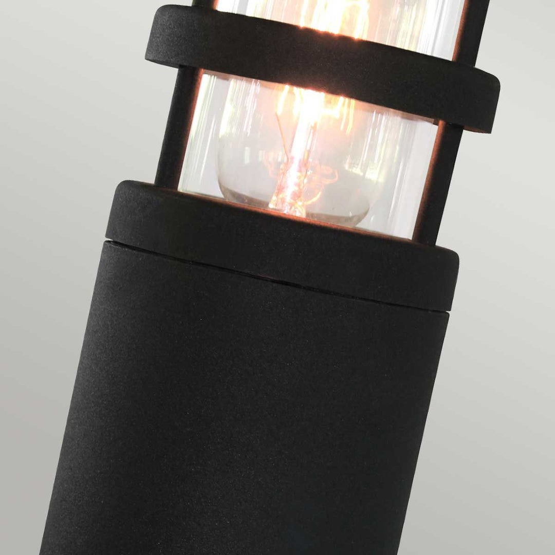 Norlys Hornbaek 1 Light Pedestal Lantern HORNBAEK-PED Black